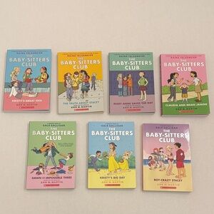 The Baby-Sitters Club Graphic Novel Book Set 1- 7